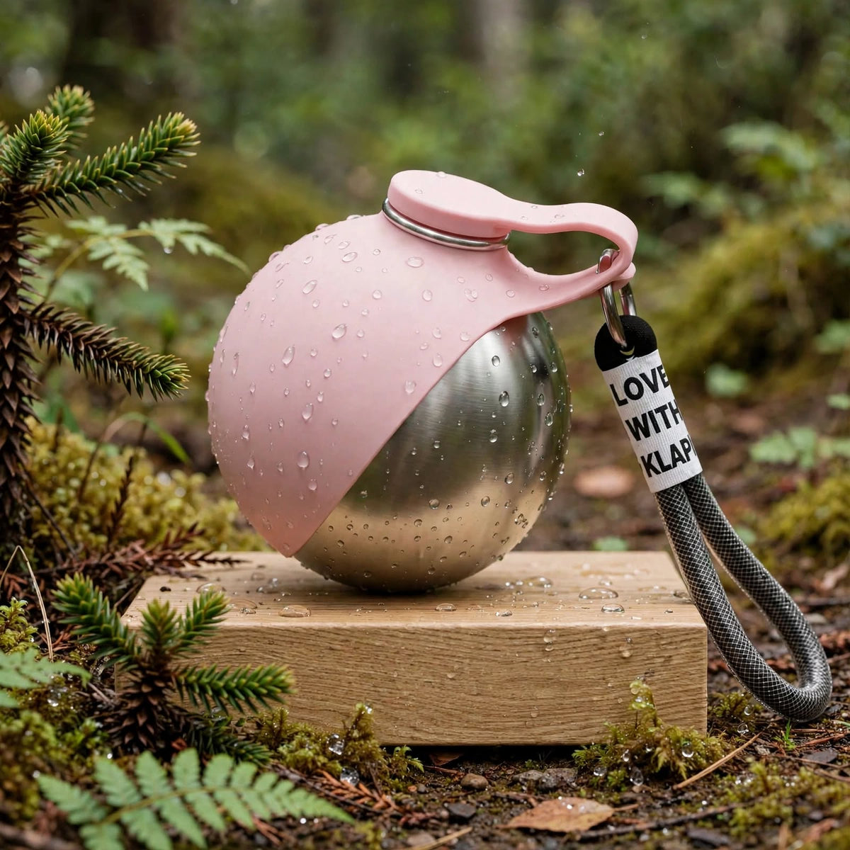 KLAPI Bowl® Botella Térmica + Bebedero Integrado.