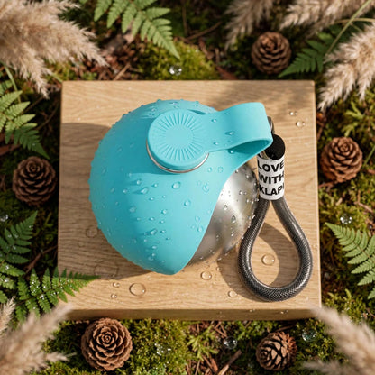KLAPI Bowl® Botella Térmica + Bebedero Integrado.